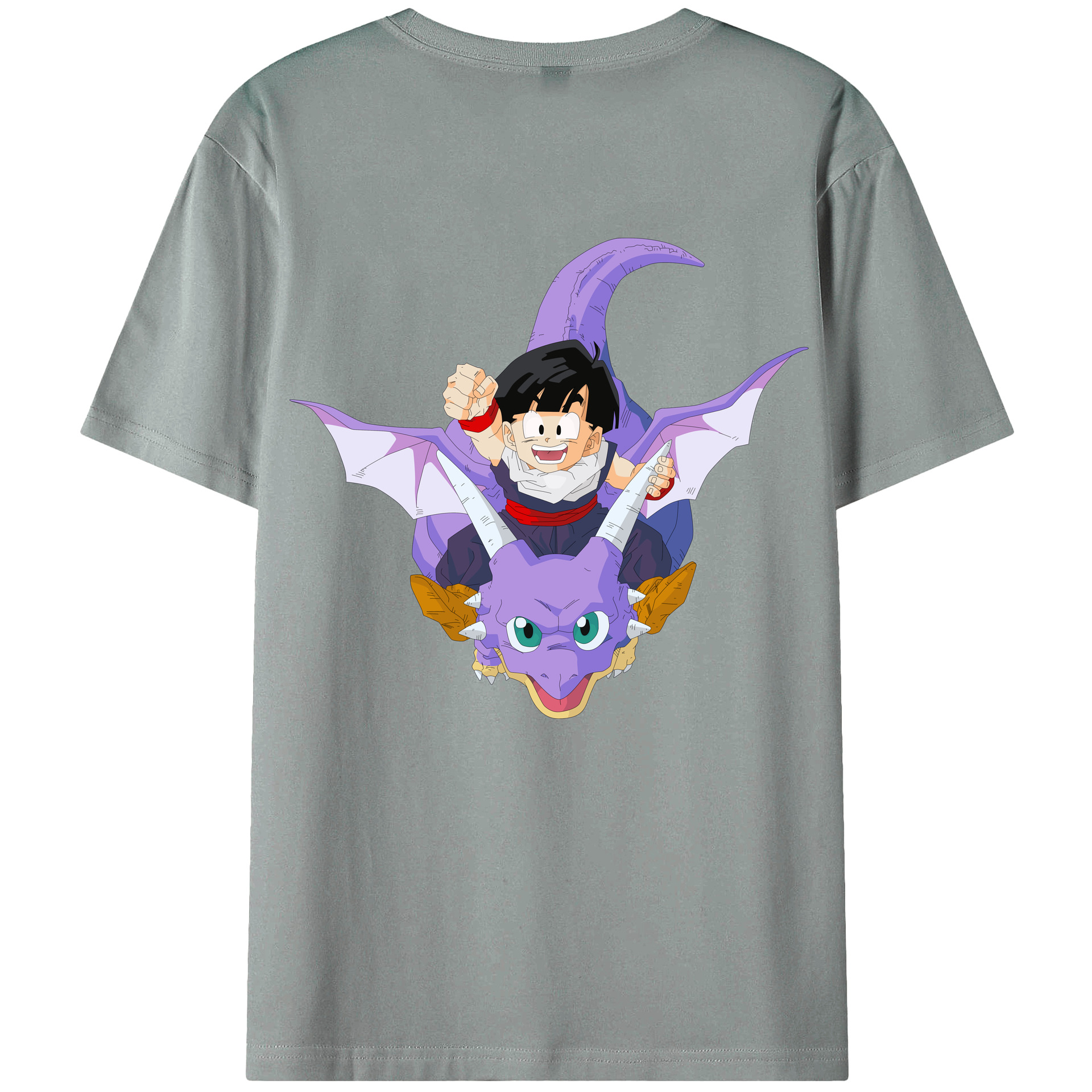 （画像用） ドラゴンボール DRAGON BALL 綿100％ メンズ半袖Tシャツ（バックプリント） 通気性